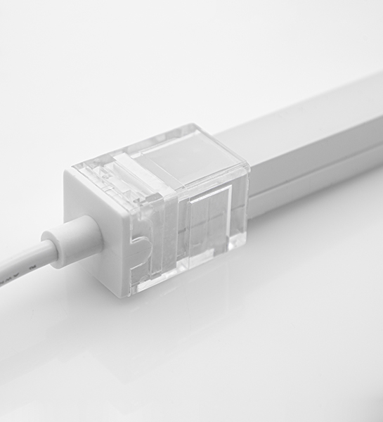 Self-Assembling LED Flex Neon With Solderless  Lead Cap